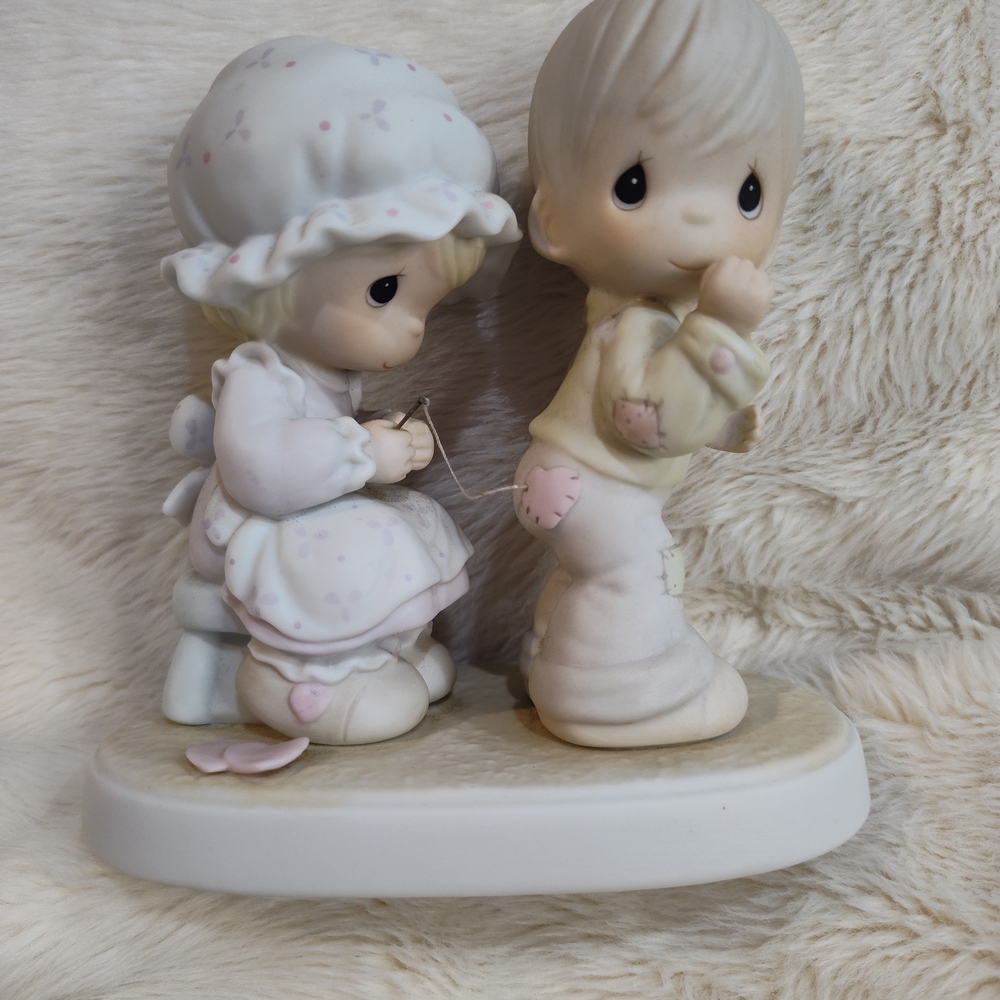 Precious Moments Sew In Love Figurine